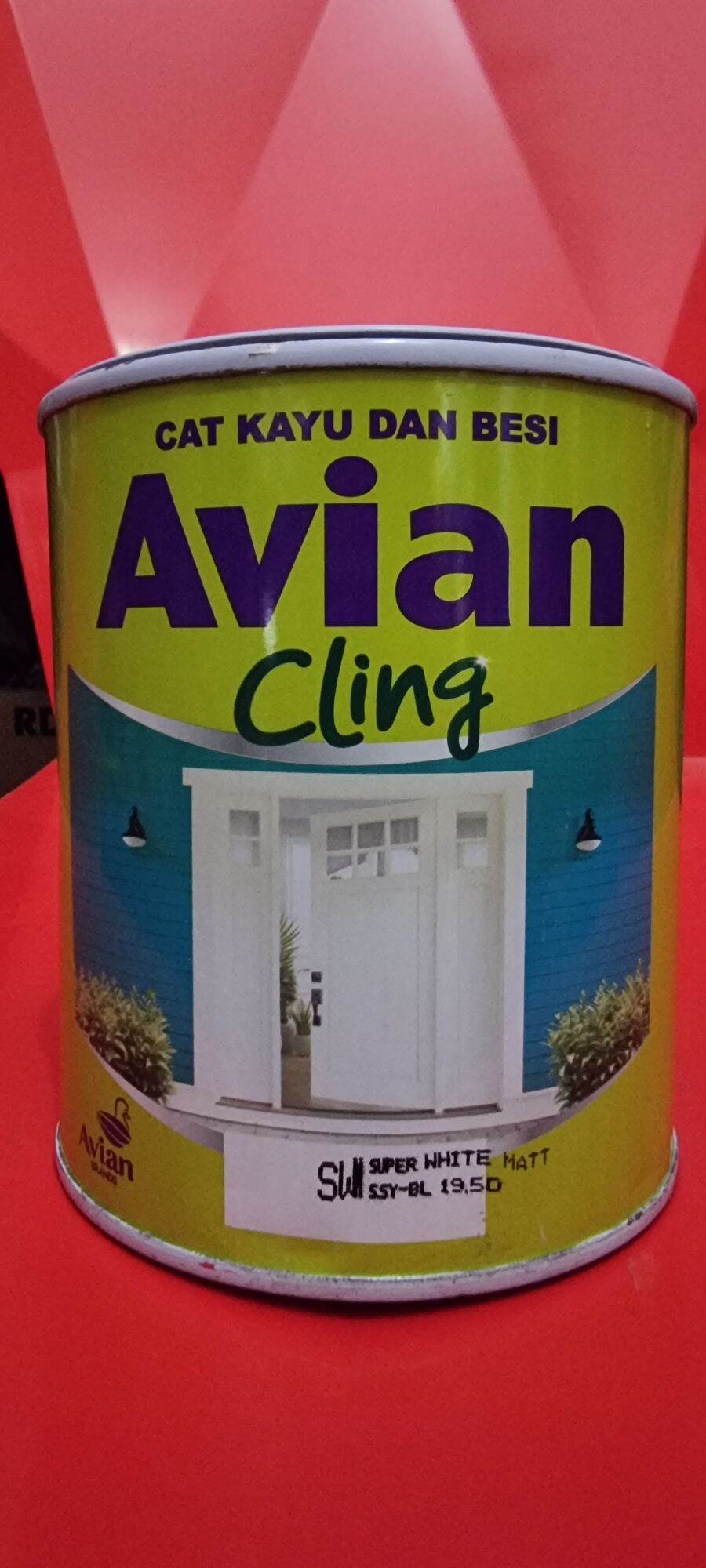 Avian Cling Cat Kayu Dan Besi Lazada Indonesia