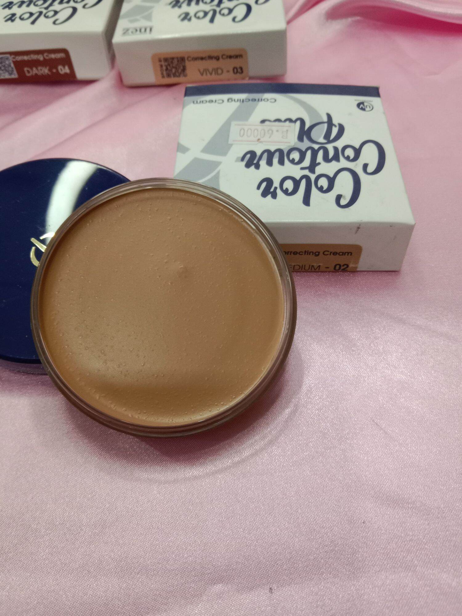 INEZ Color Contour Plus Correcting Cream Fondation Padat / Alas Bedak