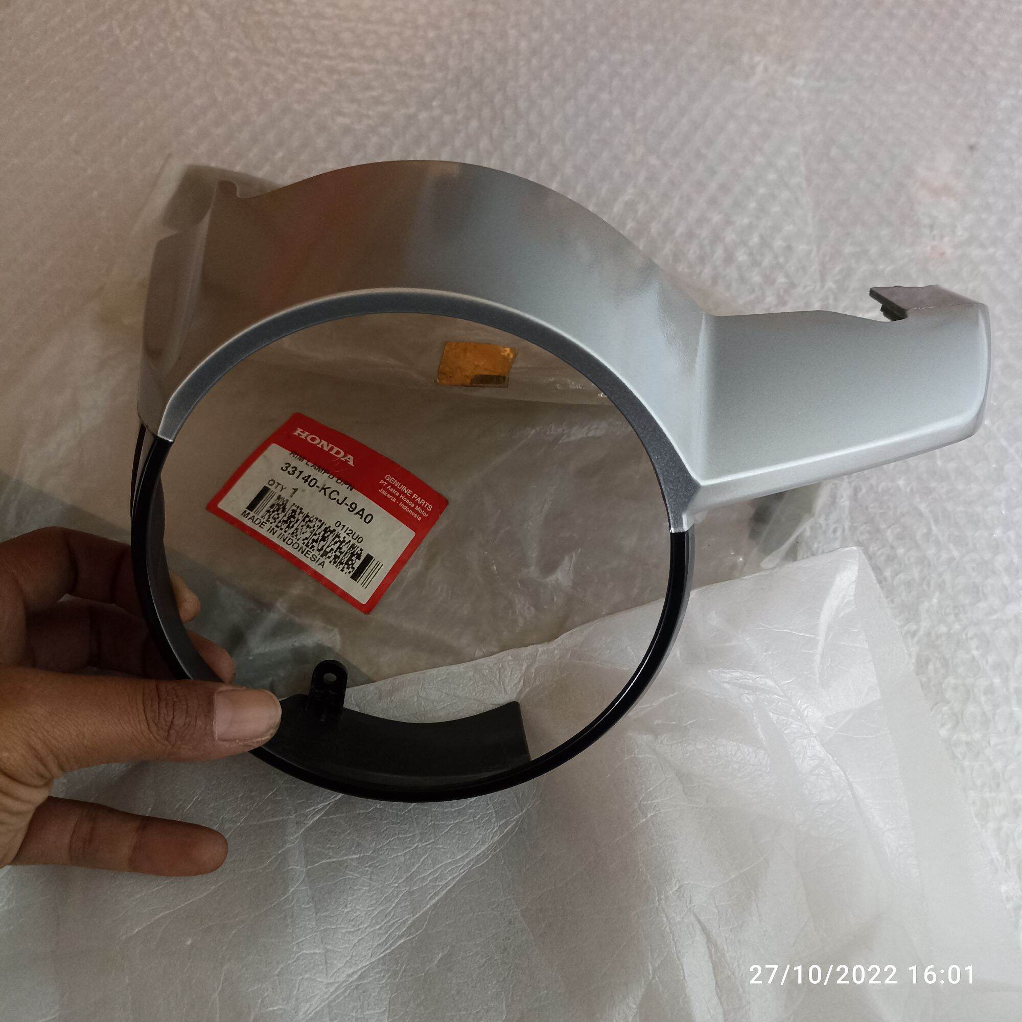RIM LIS HEADLAMP LAMPU DEPAN VISOR HONDA TIGER REVO PECE ASIMETRIS ORI