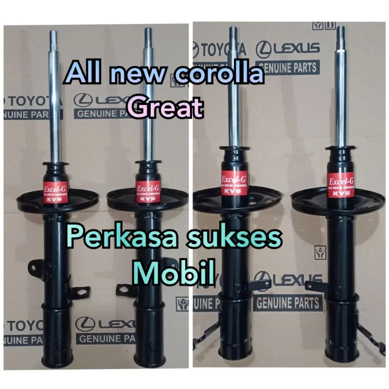 shockbreaker shock toyota all new Corolla great depan belakang original Harga 1,500,000 rupiah*Gratis Ongkir