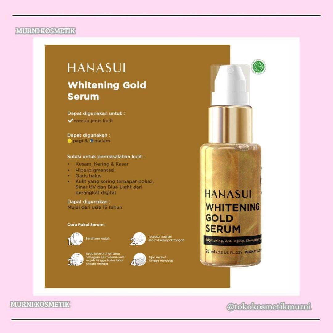 Hanasui Face Serum All Series 20ml | Lazada Indonesia