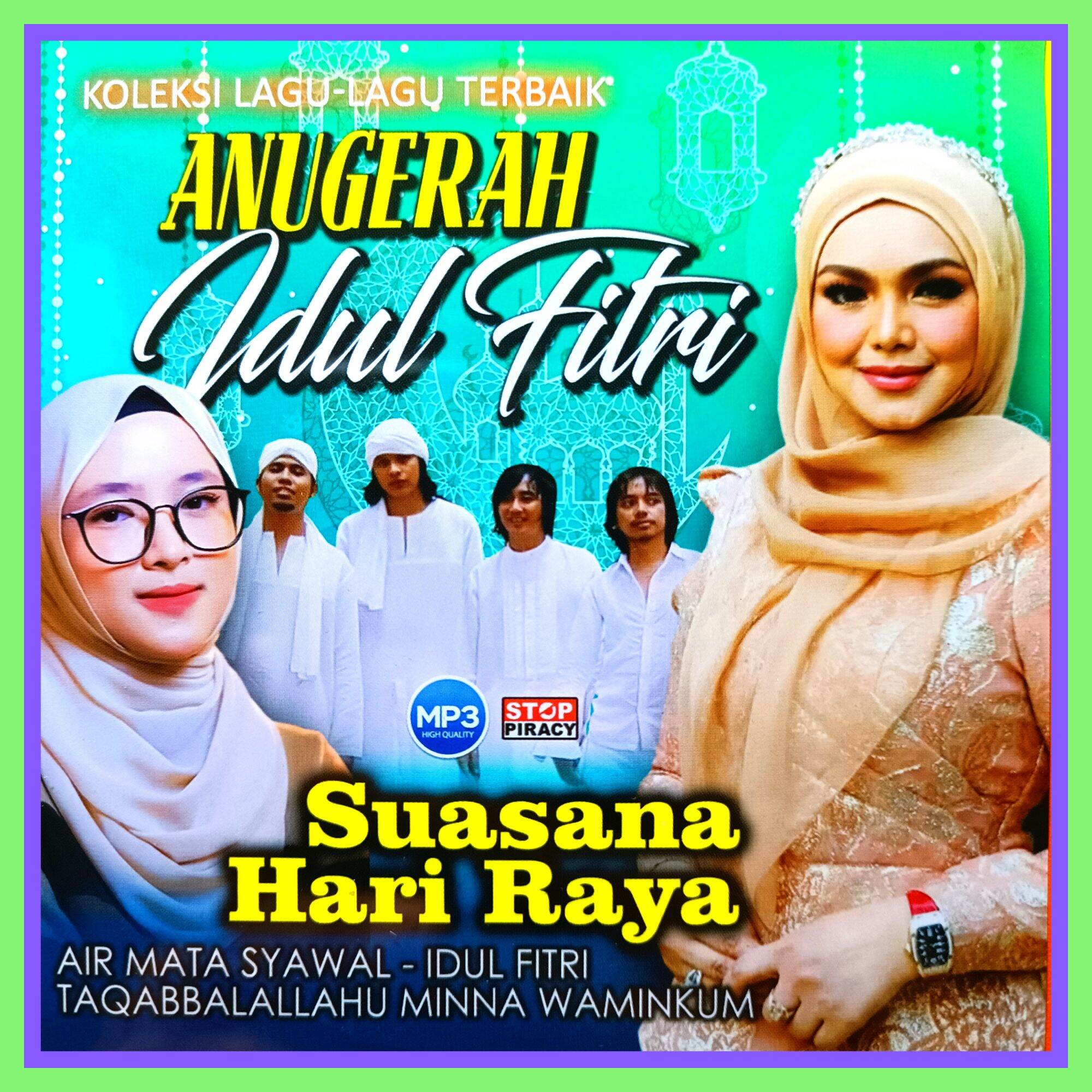 Kaset MP3 Audio Musik 105 Lagu Religi Islami Edisi Idul Fitri