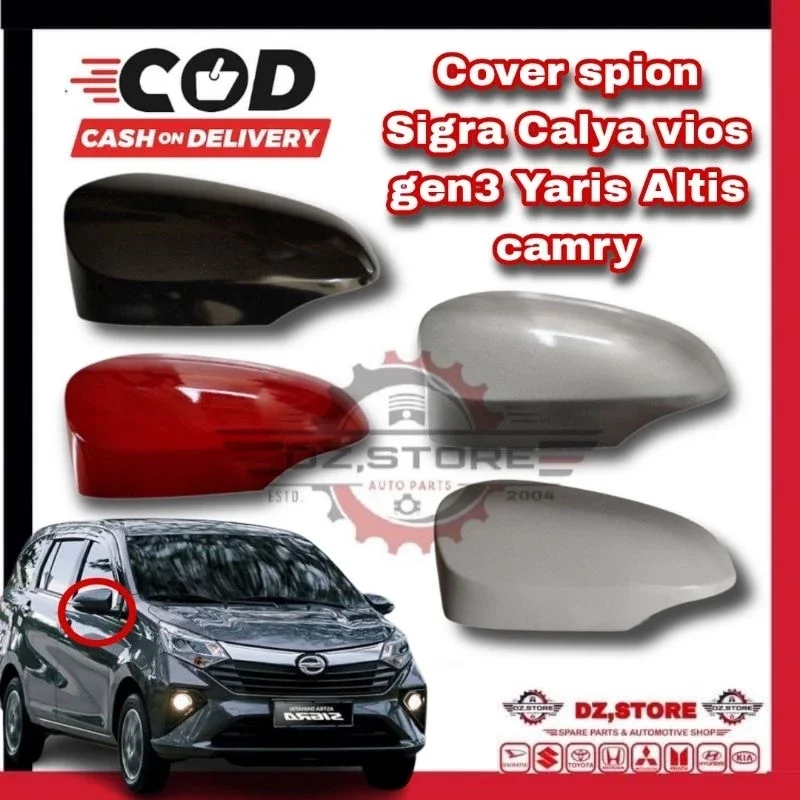 cover spion calya sigra type g r d m x tahun 201 2016 2017 2018 2019 2020 2021 2022 2023 Harga 28,950 rupiah*Gratis Ongkir