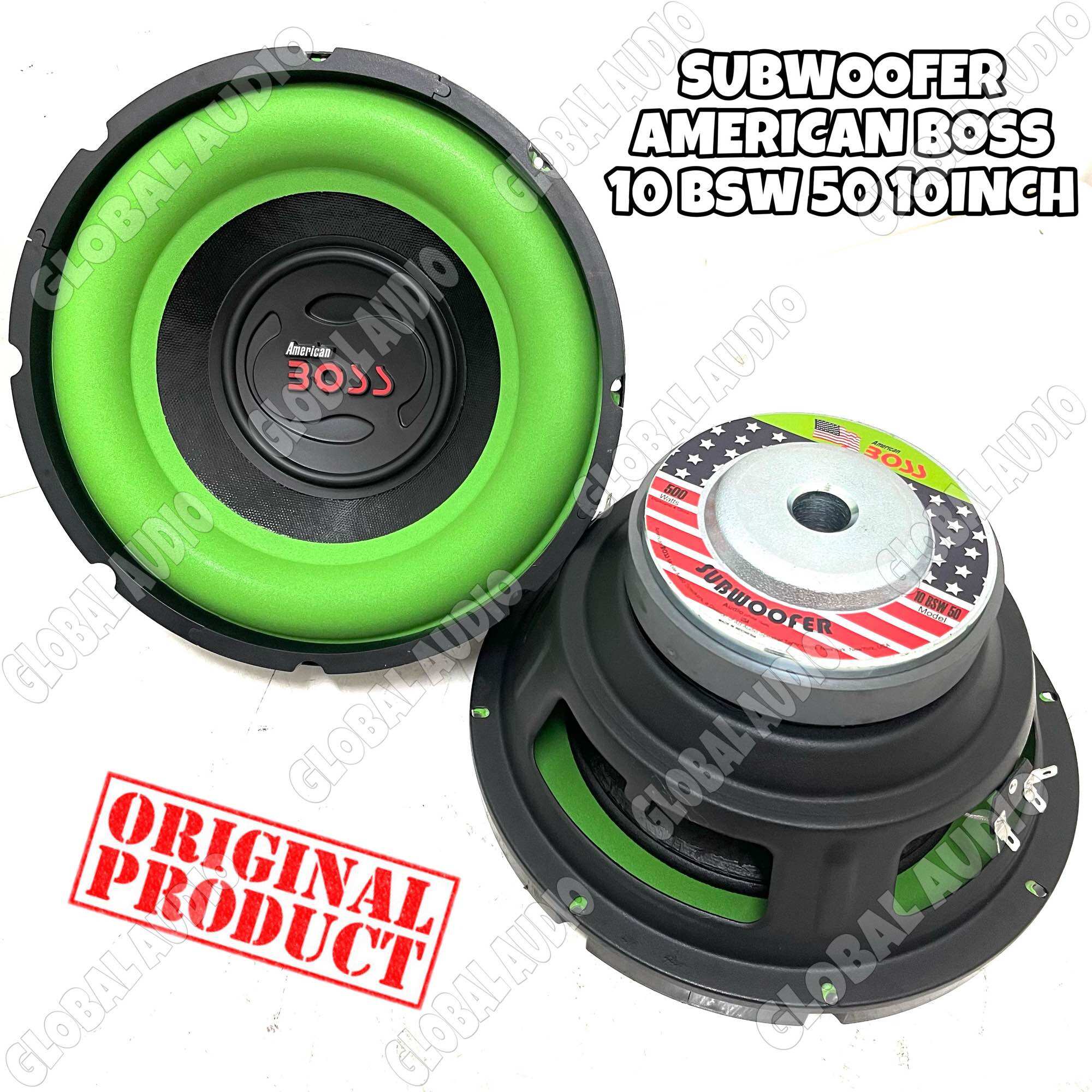 Speaker Komponen Subwoofer American Boss 10 BSW 50 10inch 500watt