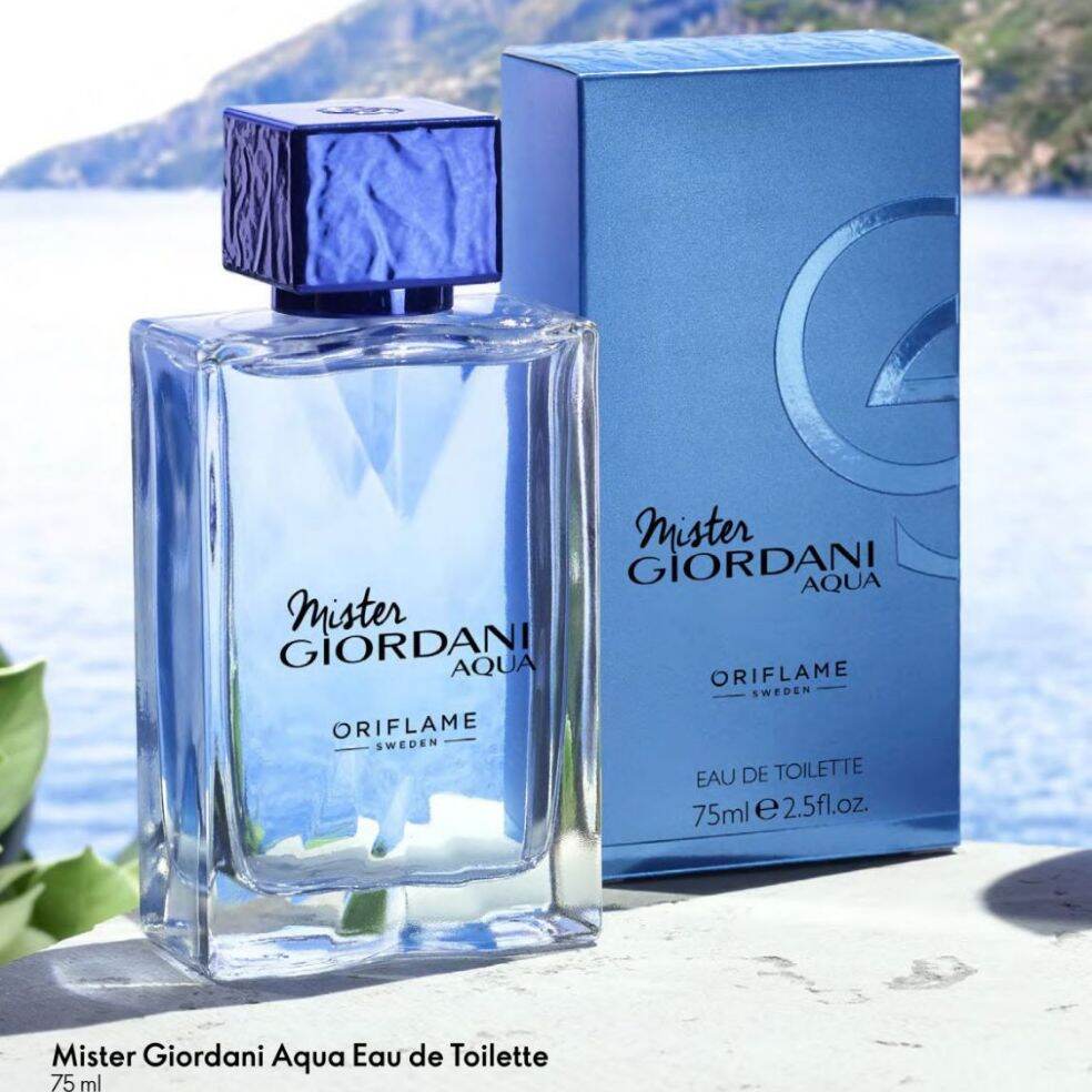 Mister Giordani Aqua Oriflame Precio Mister Giordani Aqua Eau De