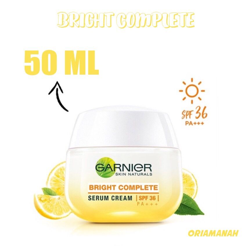 Garnier Bright Complete White Speed Serum Day Cream Extra SPF 36/PA++
