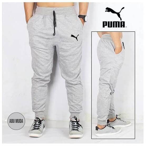 blue puma joggers