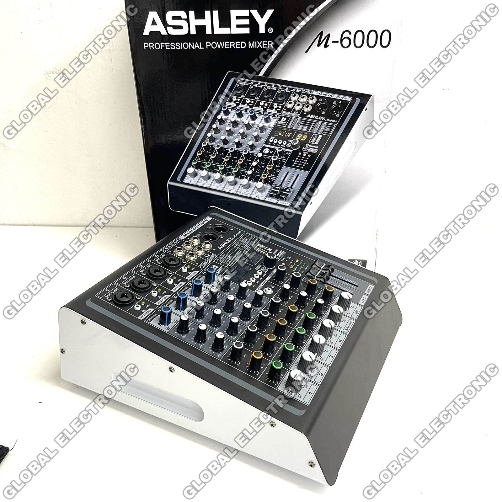 Power Mixer Ashley M 6000 , T 400 , CR 6000 Original Ashley M6000
