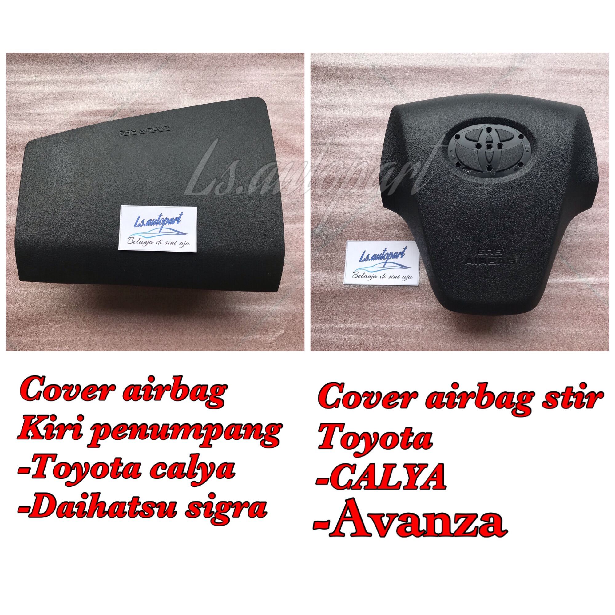 Cover Airbag Stir Tutup Stir CALYA AVANZA Cover Airbag Tutup Airbag Kiri Penumpang Toyota Calya