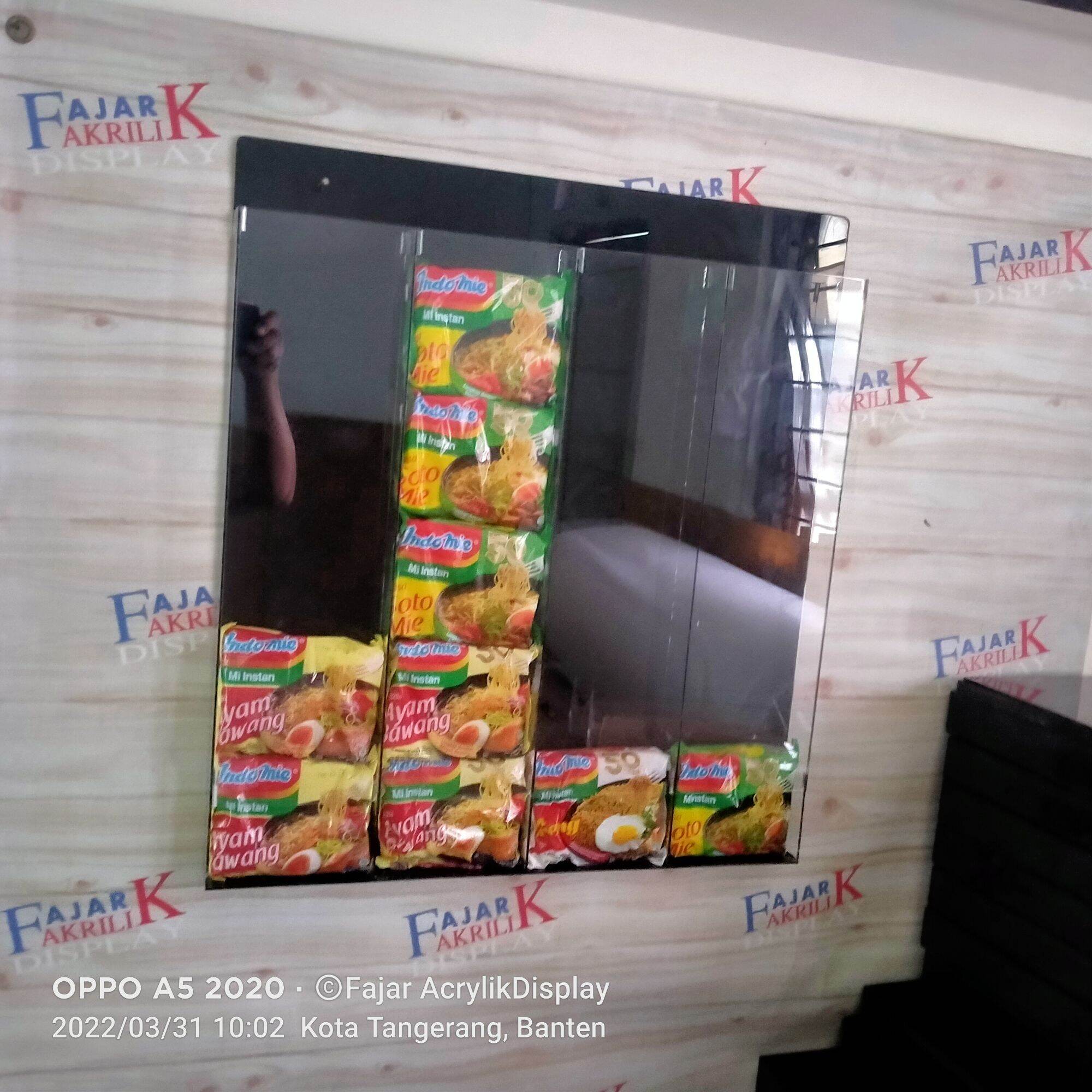 Akrilik Food Display Rak indomi | Lazada Indonesia