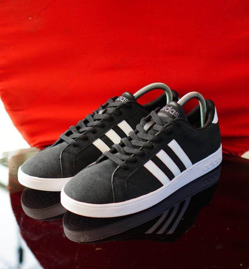 ADIDAS BASELINE BLACK WHITE ORIGINAL MADE IN INDONESIA Lazada Indonesia