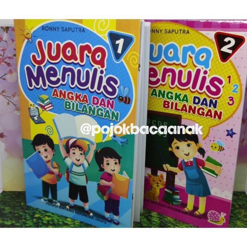 Buku Anak PAUD Dan TK Juara Menulis Angka Dan Bilangan | Lazada Indonesia