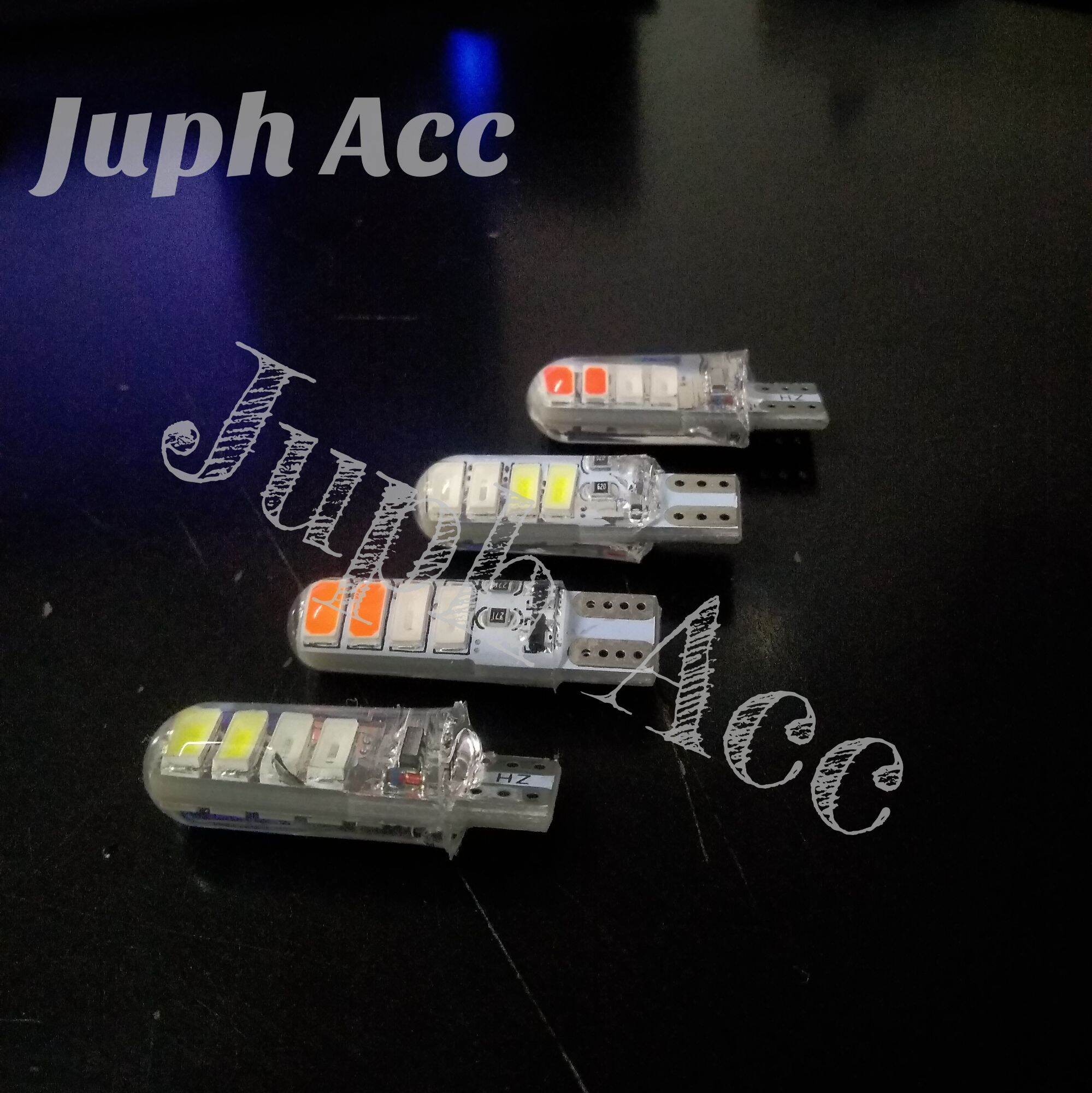 Lampu led t10 strobo dual warna Harga 5,000 rupiah*Gratis Ongkir