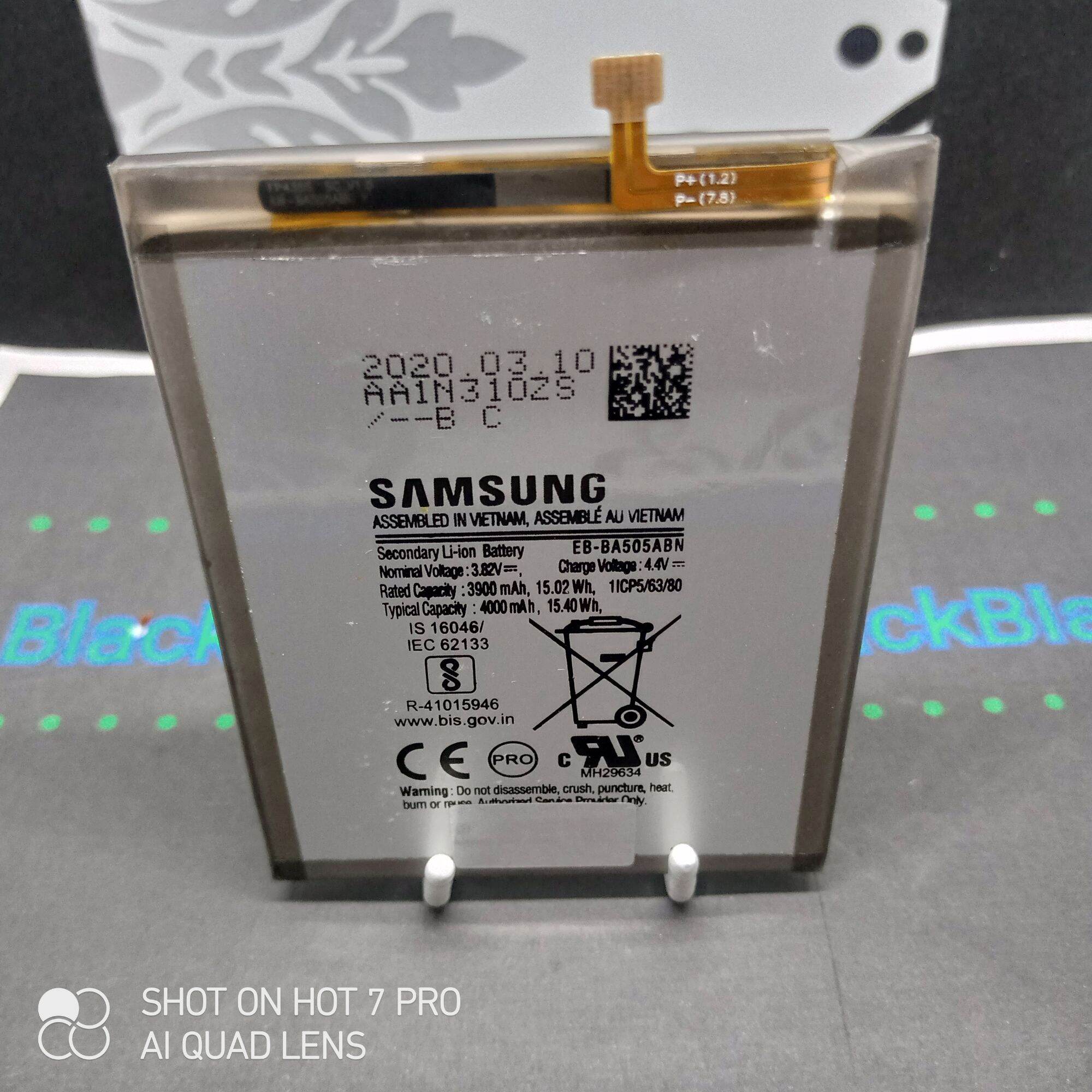 Batrai Samsung Galaxy A50 Batre EB- BA505ABU Baterai A505 Original ...