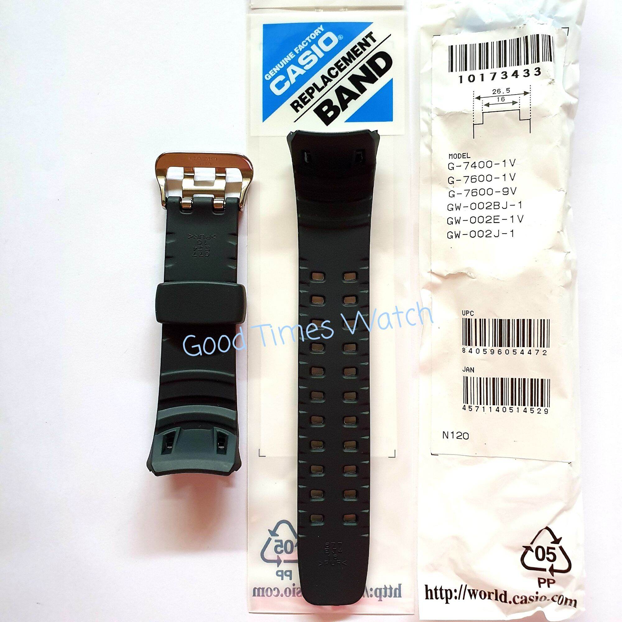 STRAP G-SHOCK G-7400 G-7600 GW-002 G 7400 G 7600 GW 002 Casio Original |  Lazada Indonesia