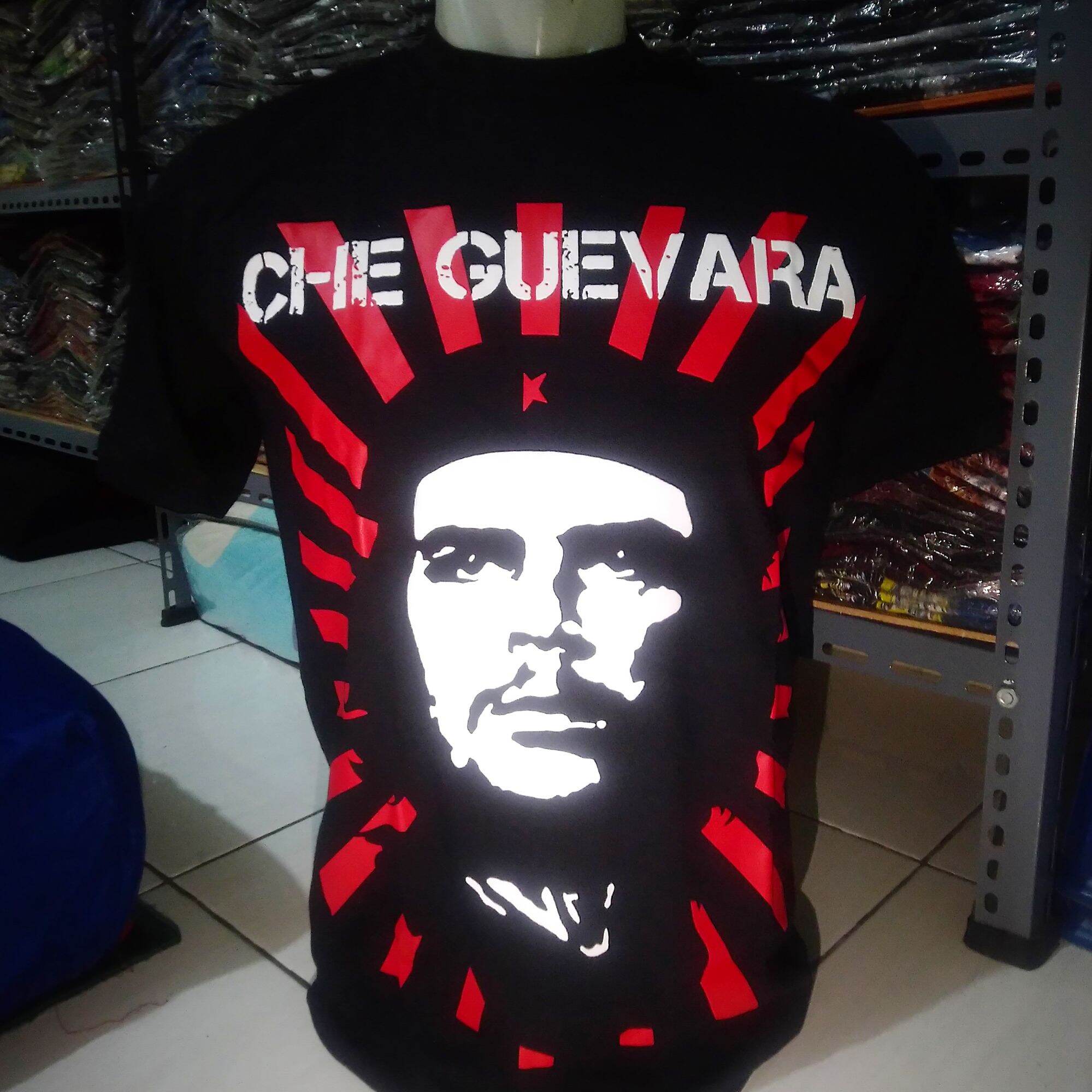 Revolution T-shirt Che Guevara Tee Adult Olive New Men