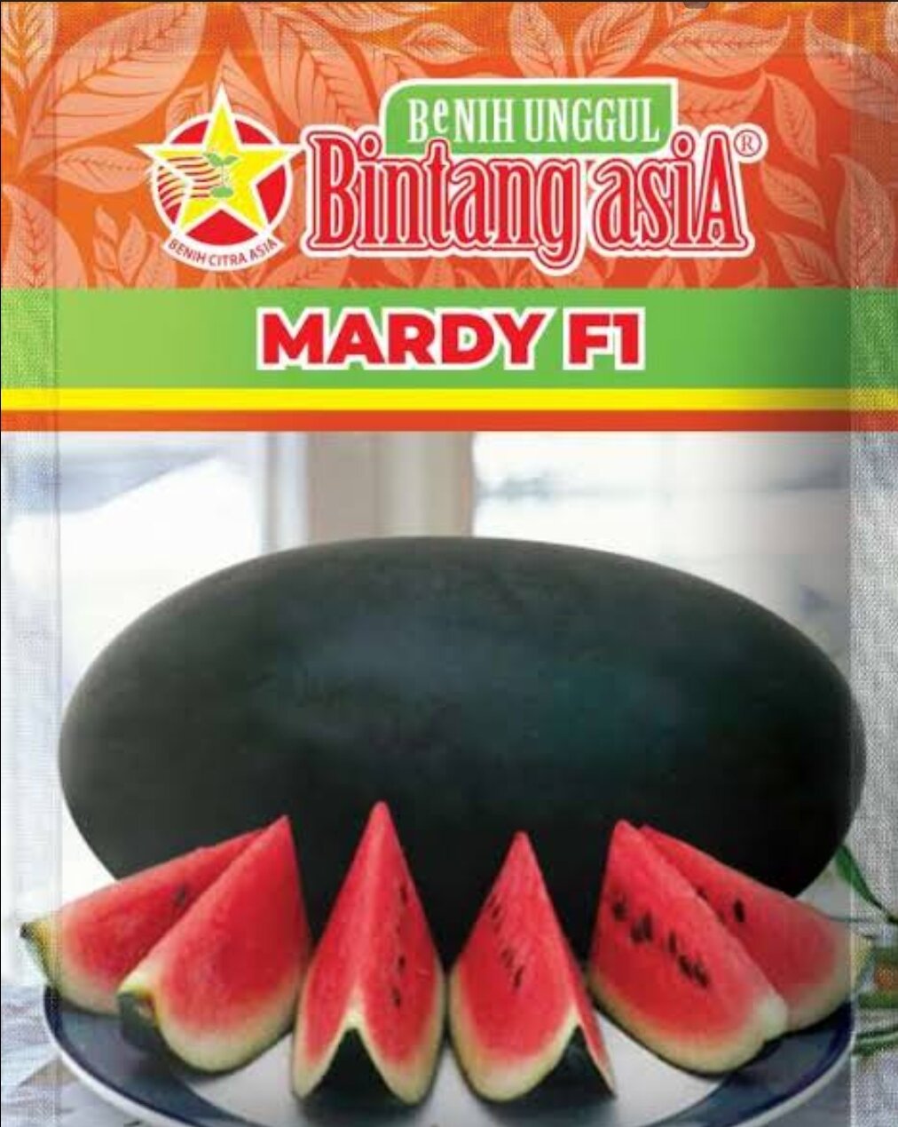 Benih semangka inul MARDY F1 20 Gram Bintang Asia Harga 125,000 rupiah*Gratis Ongkir