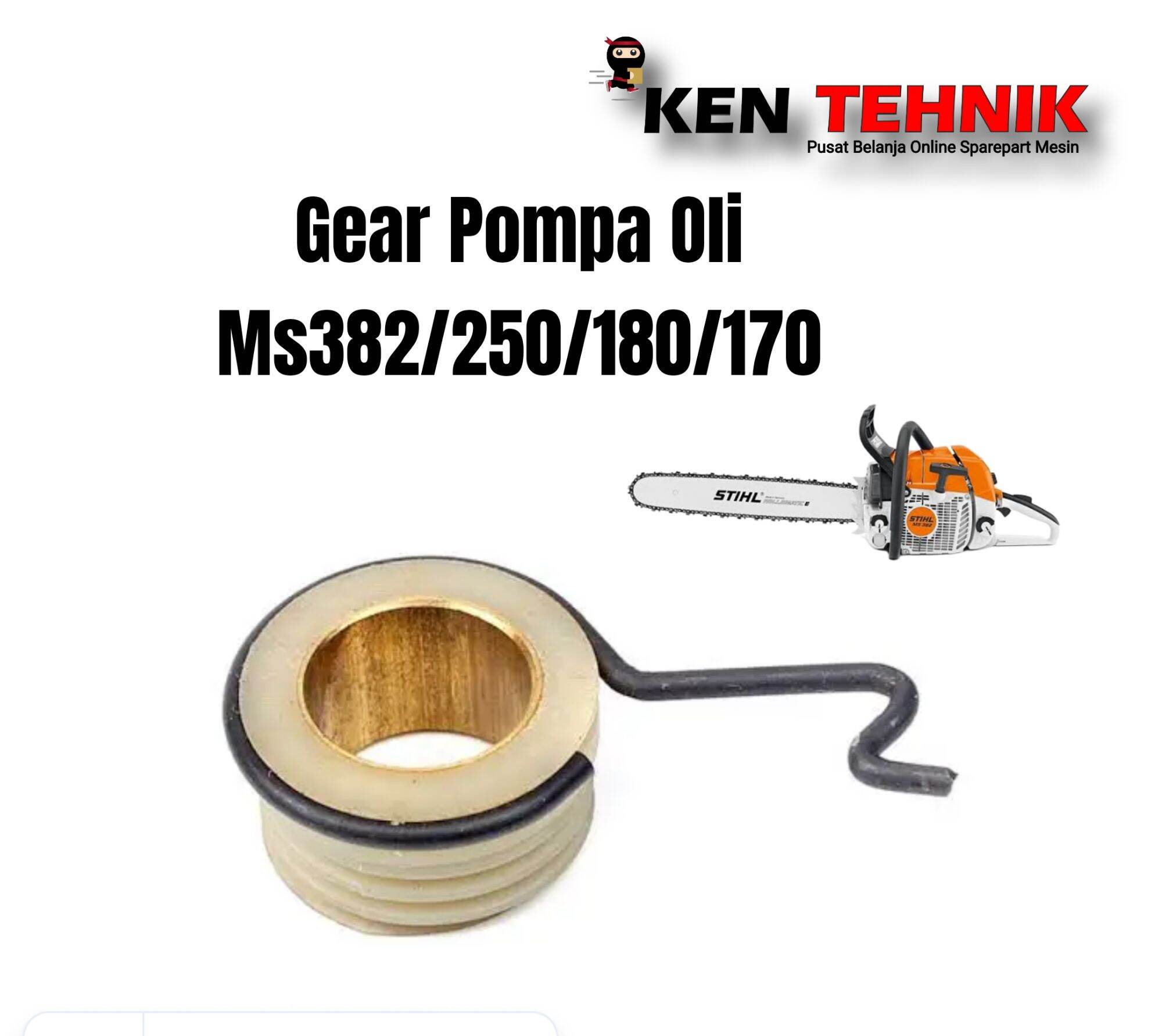 Pezzo Di Ricambio Motosega Numero 1123 640 3800 Pompa Olio Coclea Con Filtro Per Motoseghe Stihl 017, 018, MS170, MS180 - Ricambio Originale Ricambio Motosega Stihl - Foto 11