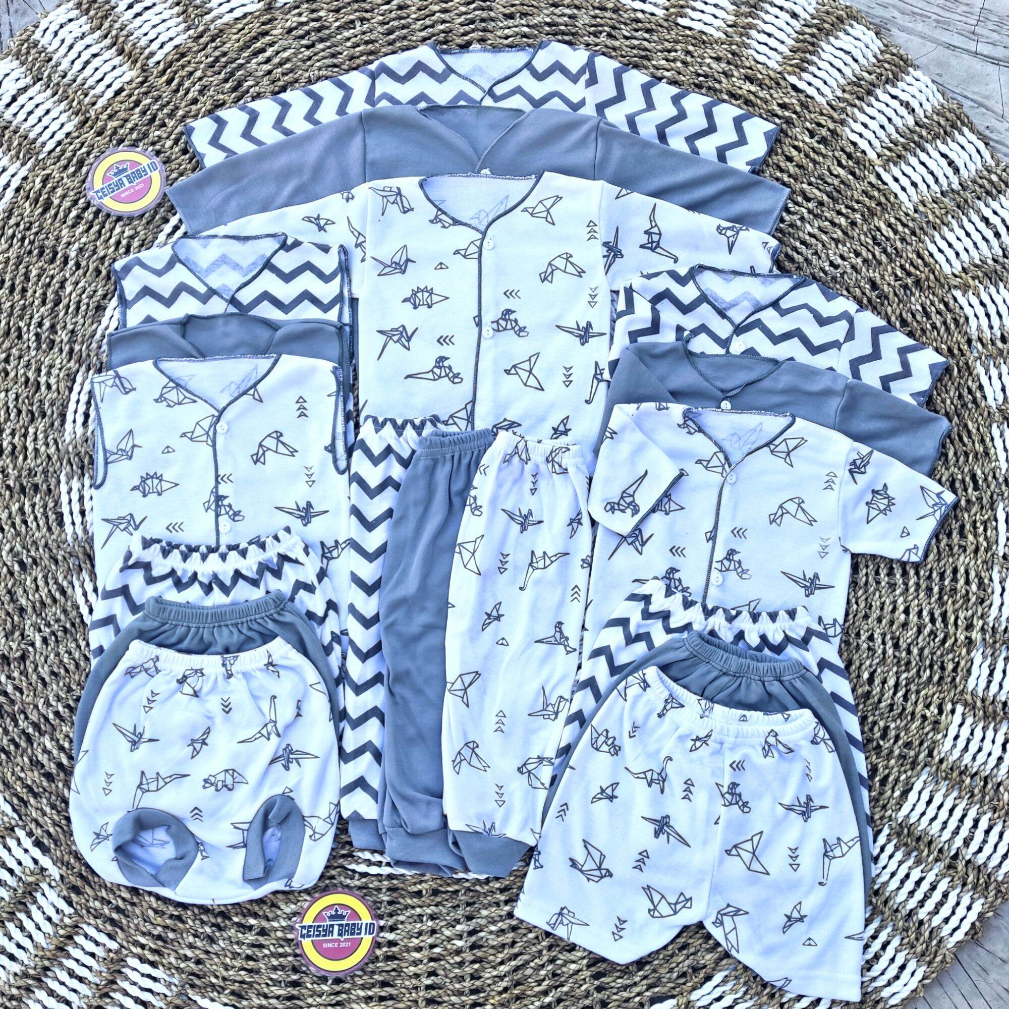 Paket Pakaian Baju Bayi Baru Lahir Lengkap Kwalitas Premium 0-3 Bulan