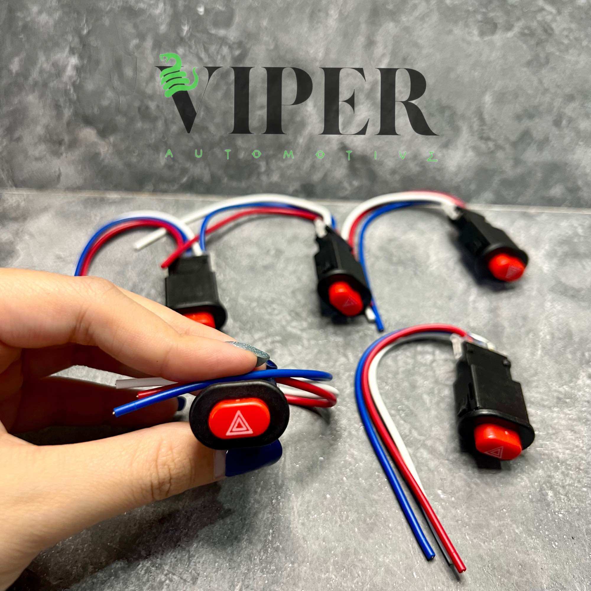 Tombol Saklar On Off Hazard SEGITIGA Universal Tombol Hazard Saklar ...