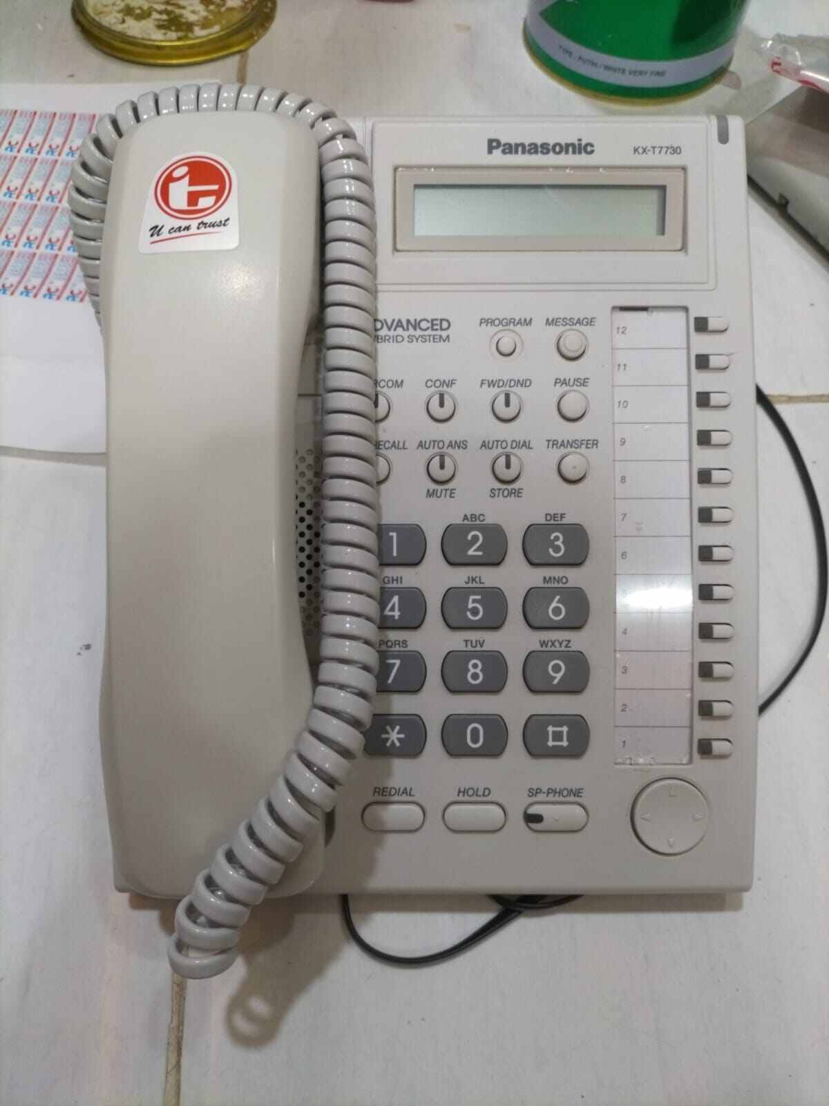 Special KX-T7730 telephone Harga 500,000 rupiah*Gratis Ongkir