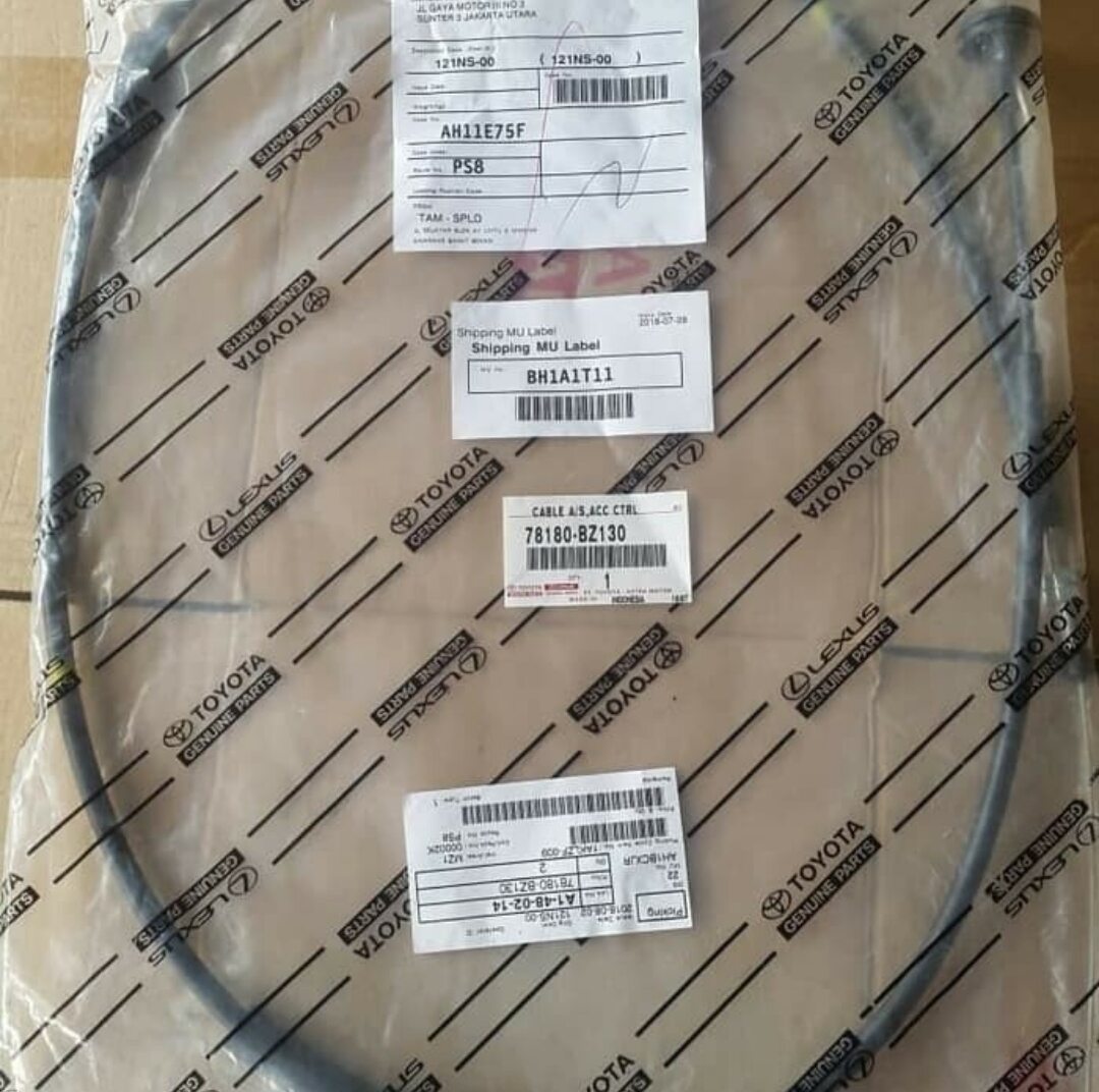 Kabel gas avanza xenia original Harga 100,000 rupiah*Gratis Ongkir