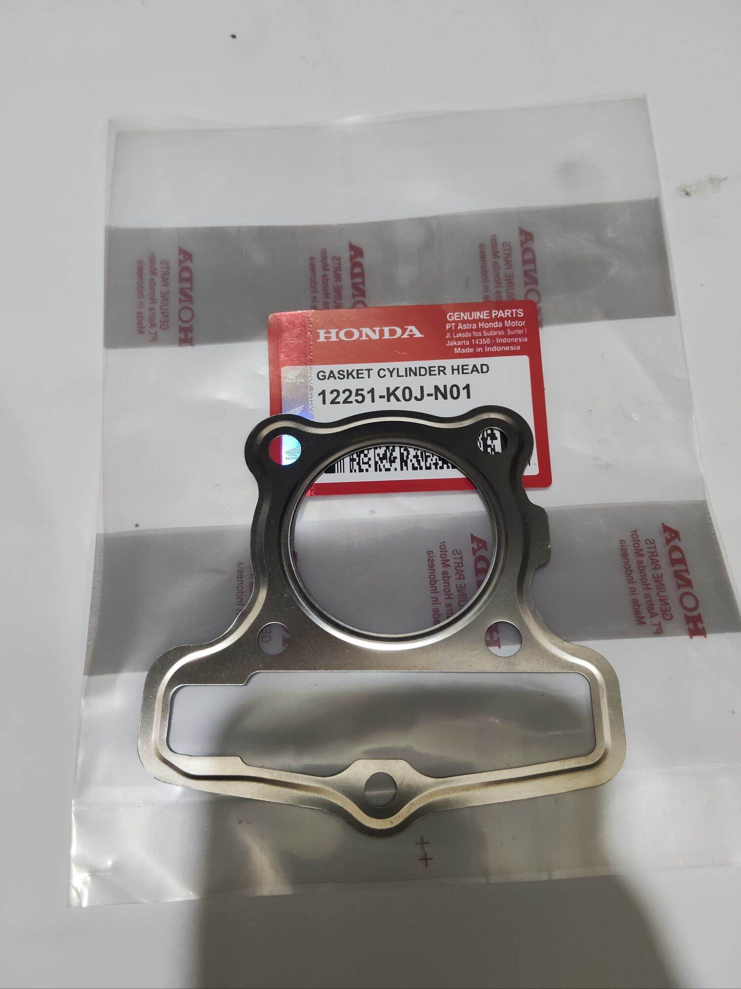 Gasket Paking Head Honda Genio Beat Led Beat Led New Deluxe 2021 Code K0J Harga 18,500 rupiah*Gratis Ongkir