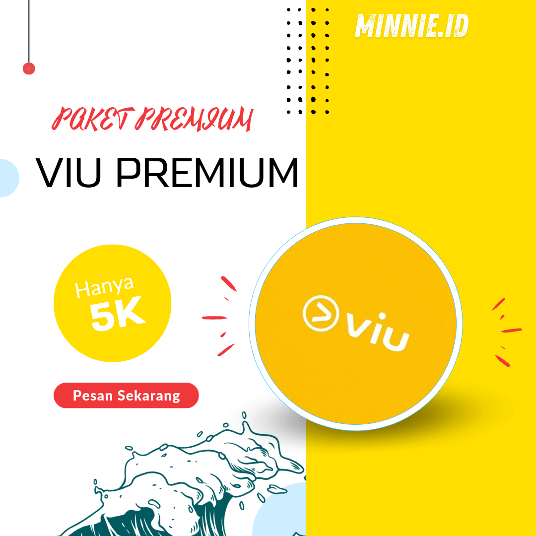 VIU Premium 2 BULAN ( ANDROID, IOS & PC ) + BONUS Harga 3,500 rupiah*Gratis Ongkir