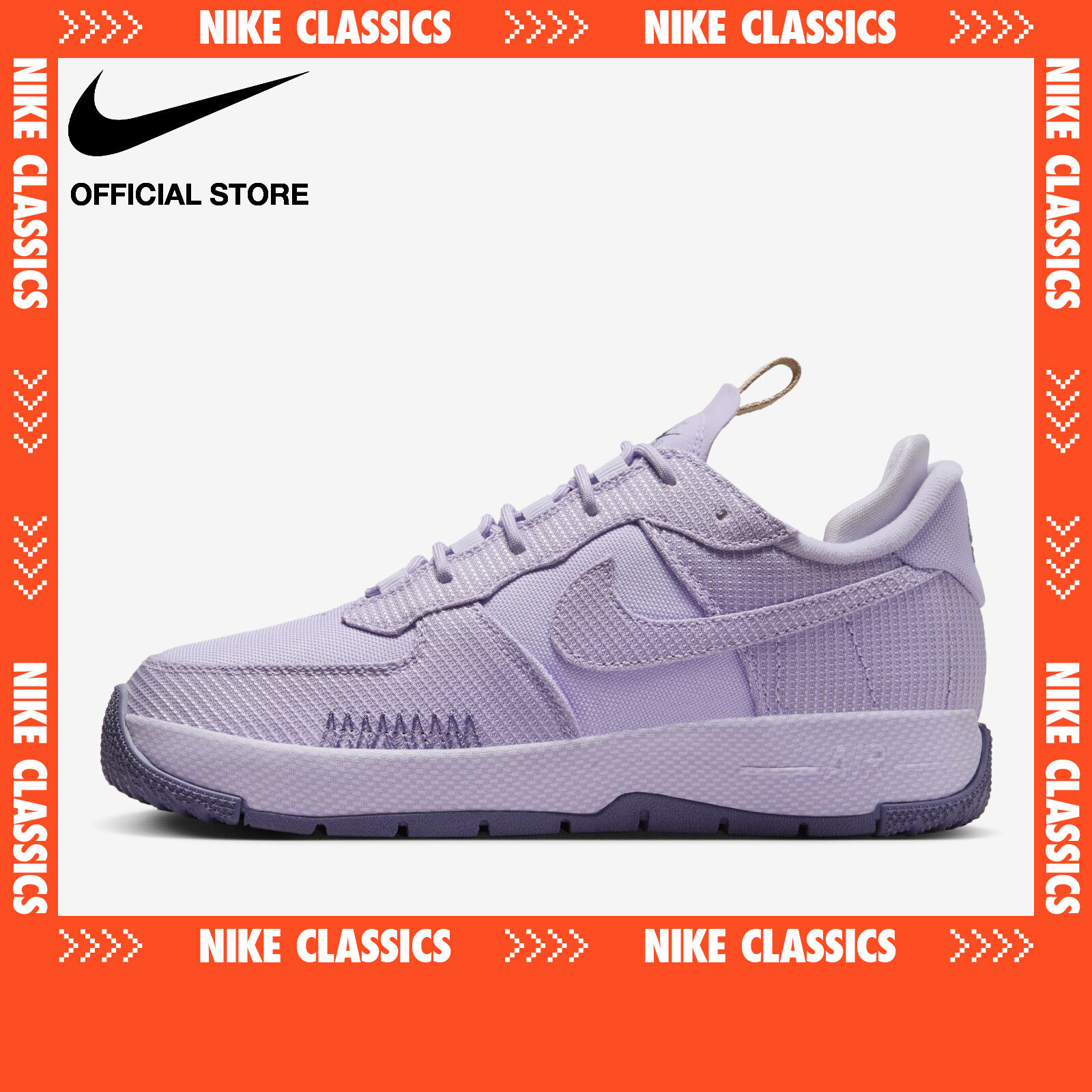 Nike Women's AIR Force 1 Wild Shoes - Lilac Bloom [FB2348-500] | Lazada  Indonesia