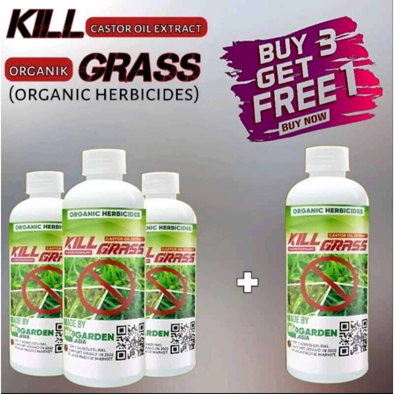 HERBISIDA KILL GRASS 100 Ori Pembunuh Gulma Yang Cepat Dan Tahan