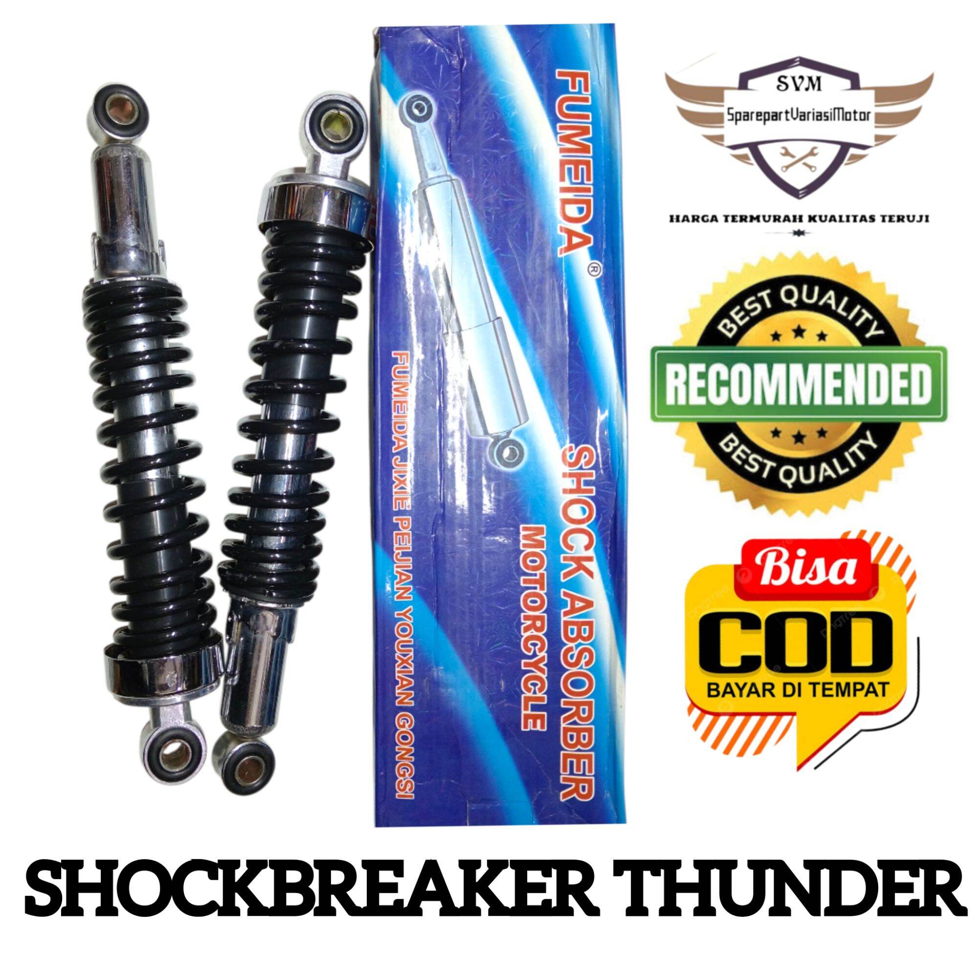 Rear Shockbreaker Suzuki Thunder 125 1Set (2Pcs) Brand Fumeida Harga 130,000 rupiah*Gratis Ongkir