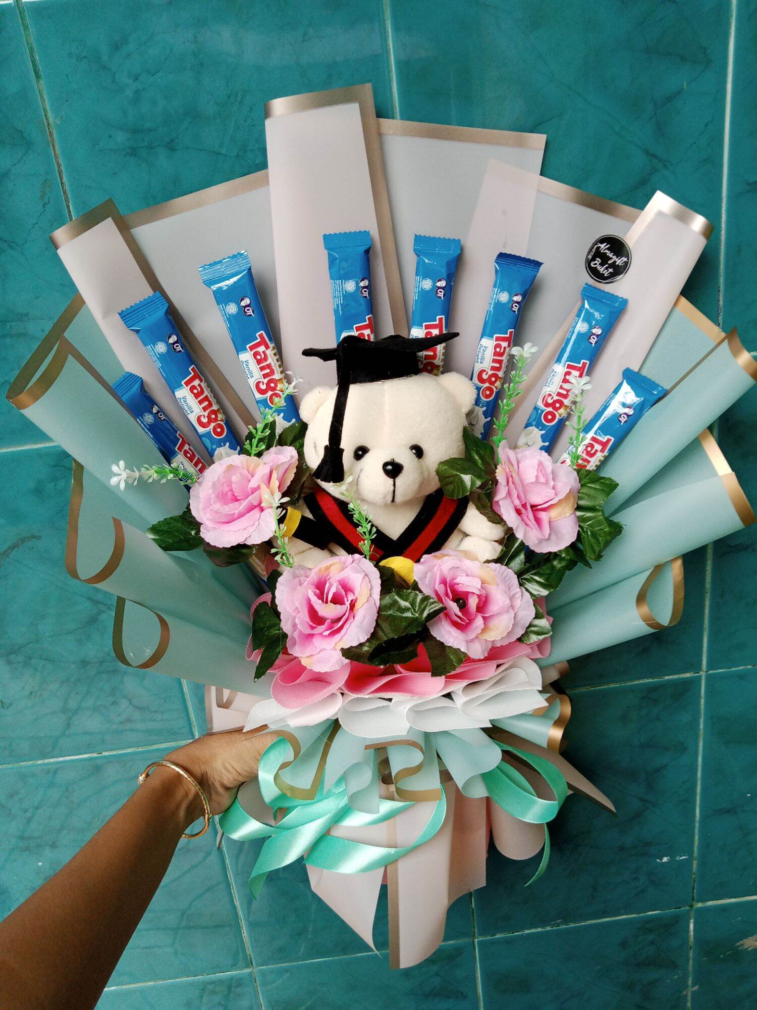 BUKET BONEKA WISUDA DAN SNACK