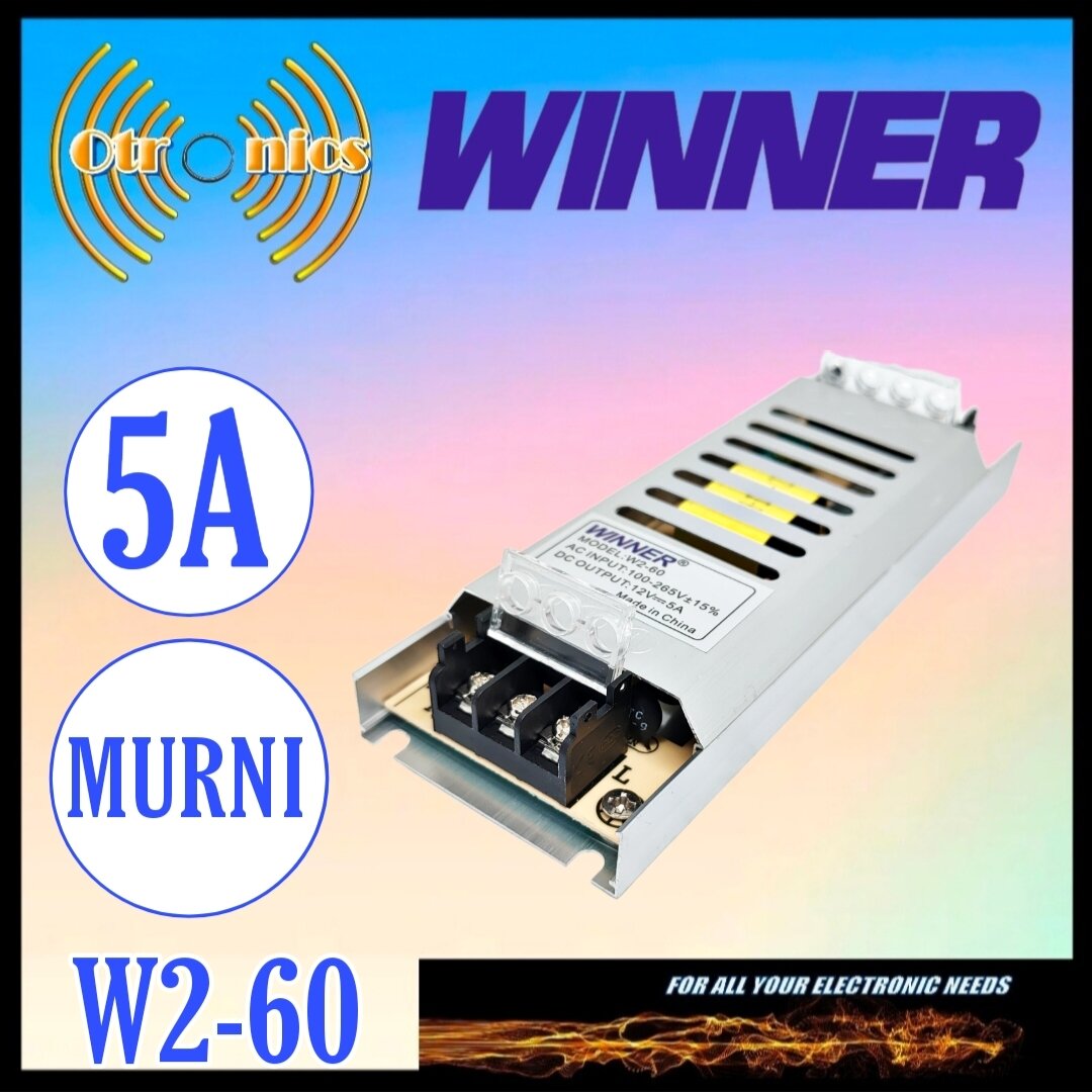 Trafo Adaptor Power Supply Slim Winner V A Murni Lazada Indonesia