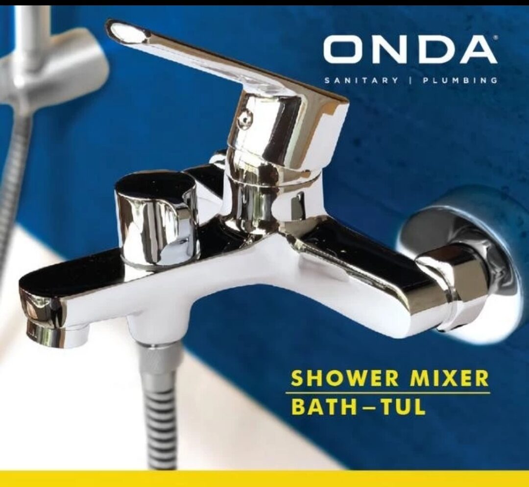 Kran Mixer Onda Bath Tul In Air Panas Dingin Keran Bathtub Shower