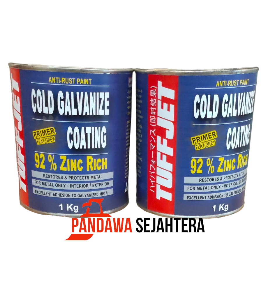 Tuff Jet Cold Galvanize Coating Zinc Rich Cat Anti Karat