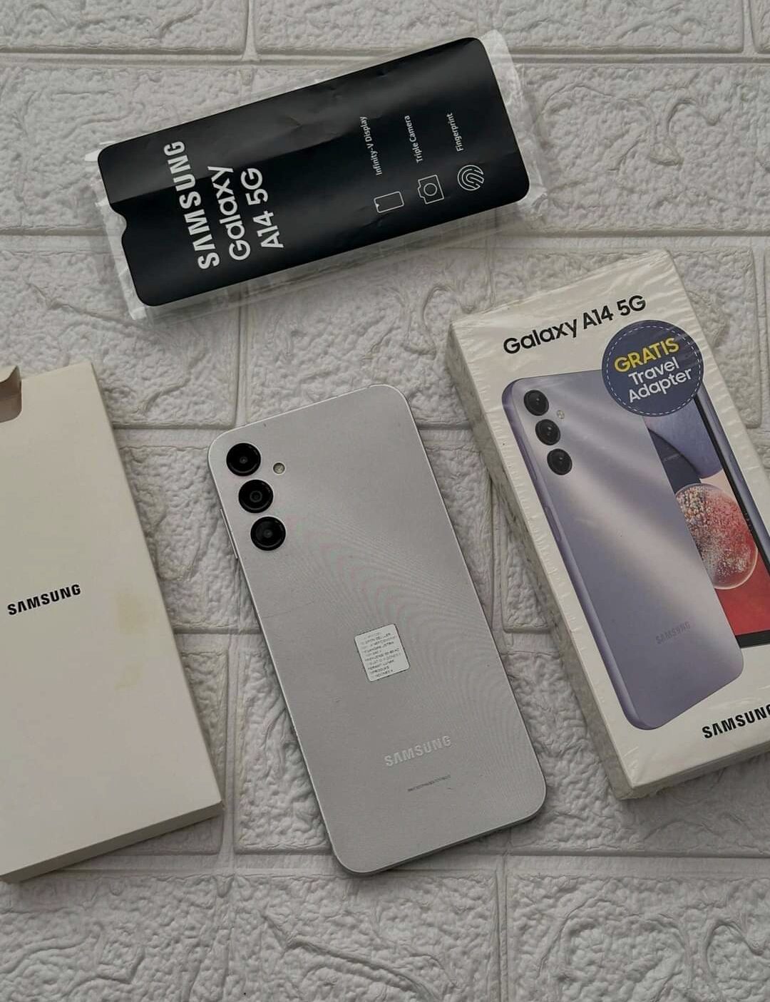 Samsung Galaxy A14 5G Ram 6/128 Second bergaransi Harga  1,550,000 Ringgit*Penghantaran Percuma
