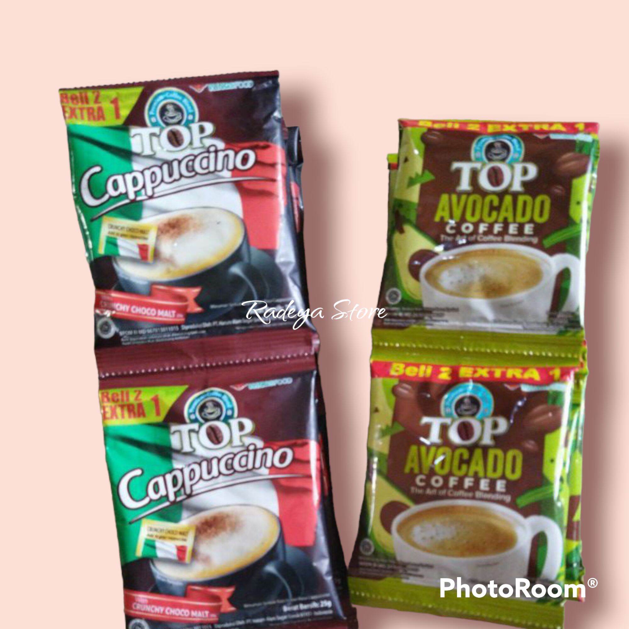 Top Plus Coffe Top Kopi Cappuccino/ Top Coffe Avocado / TOP Moccachino Renceng ...
