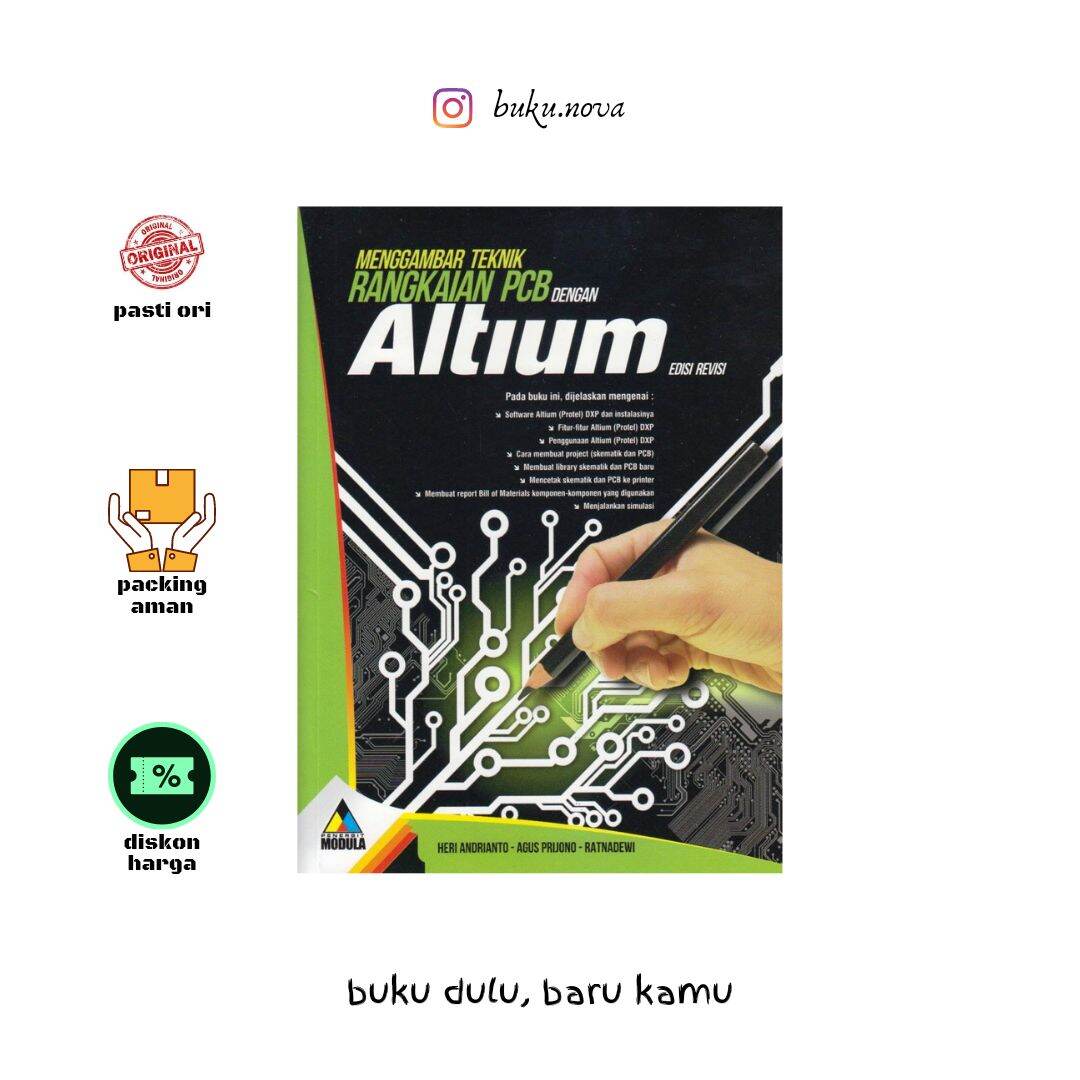 Buku Menggambar Teknik Rangkaian PCB dengan Altium Edisi Revisi