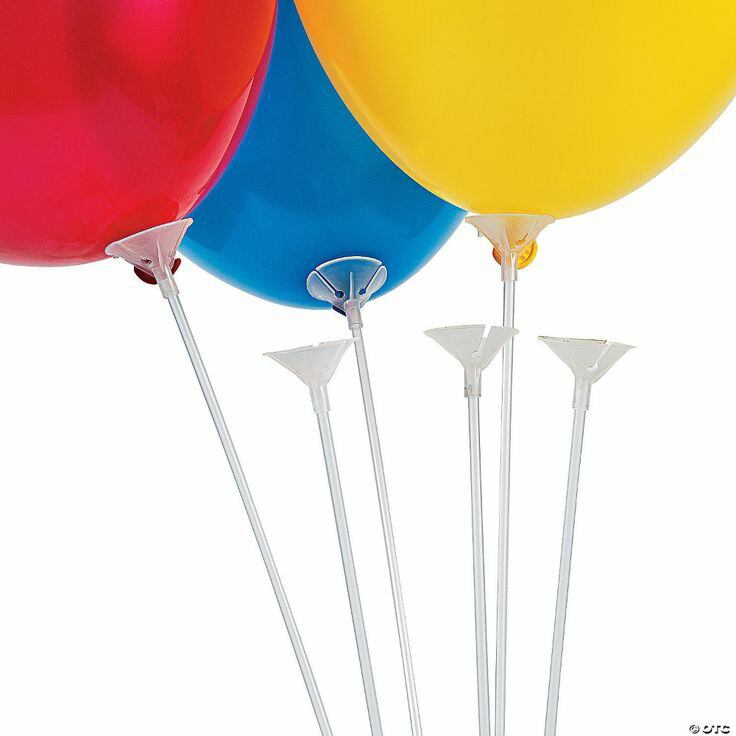 stick Balon kecil Dan cup pegangan balon per 10 pcs | Lazada Indonesia