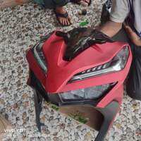 0Paketan Full set Body depan Tameng sayap + reflektor merah doff vario Led 125 150 new terbaru k59j/K60 2018 -2022 merah doff