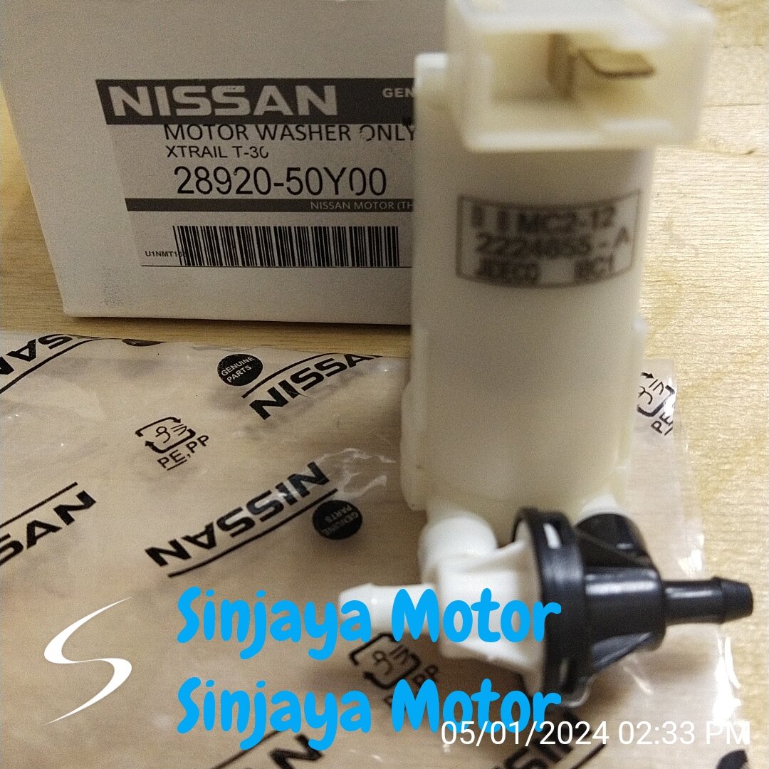 Motor Washer Pompa Air Wiper Nissan March K Lazada Indonesia