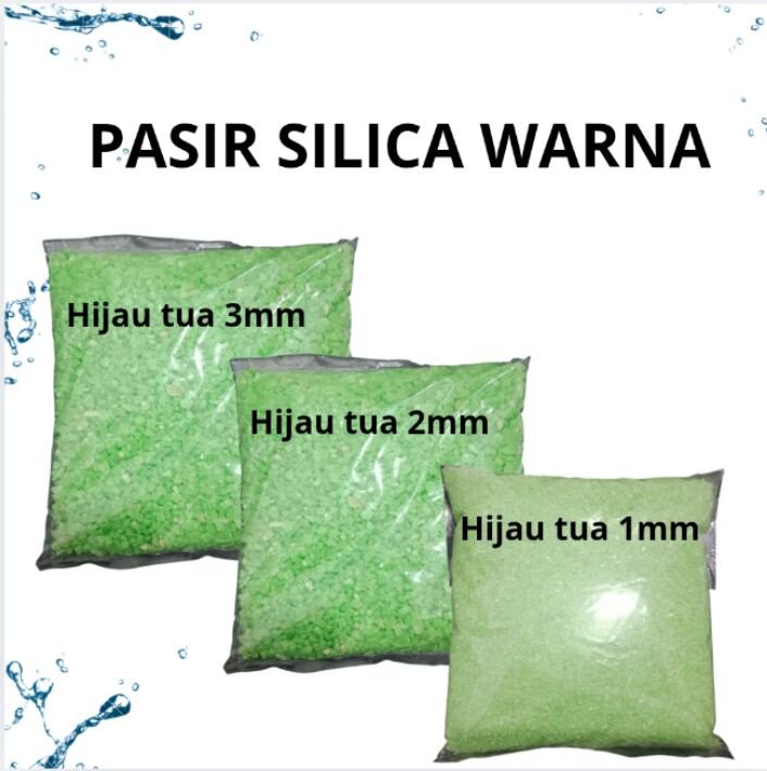 PASIR SILICA WARNA 1KG PASIR AQUARIUM AQUASCAPE