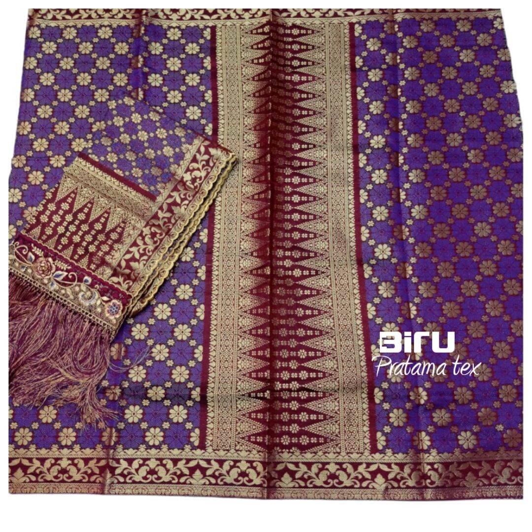 Kain Songket Palembang Tenun Original Kain Songket Slendang Tenun