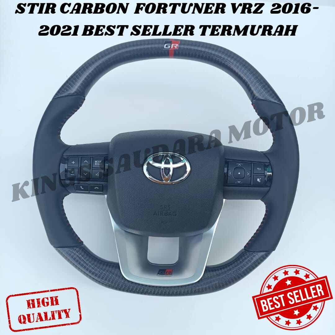 Stir Carbon Fortuner Vrz 2016-2021 Best Seller Termurah original Harga 4,500,000 rupiah*Gratis Ongkir