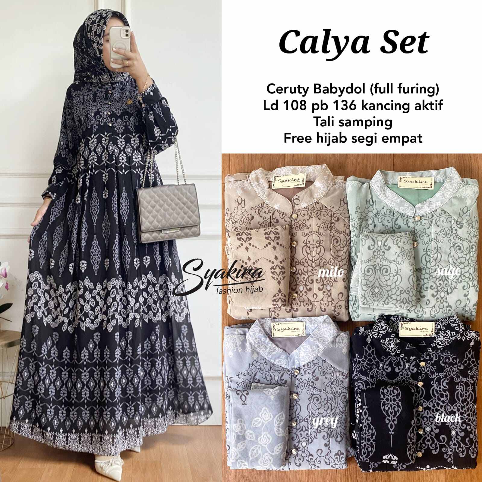 syakira fashion hijab