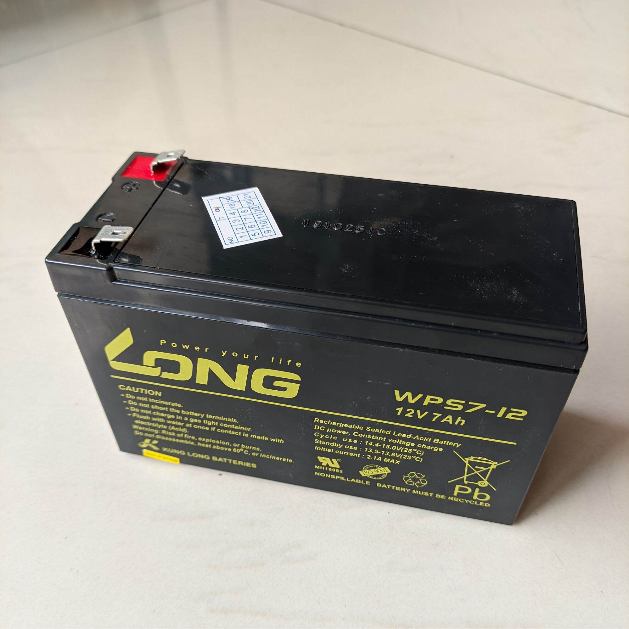 Baterai UPS 12V 7ah Aki Kering 12V Model : WPS7-12 | Lazada Indonesia