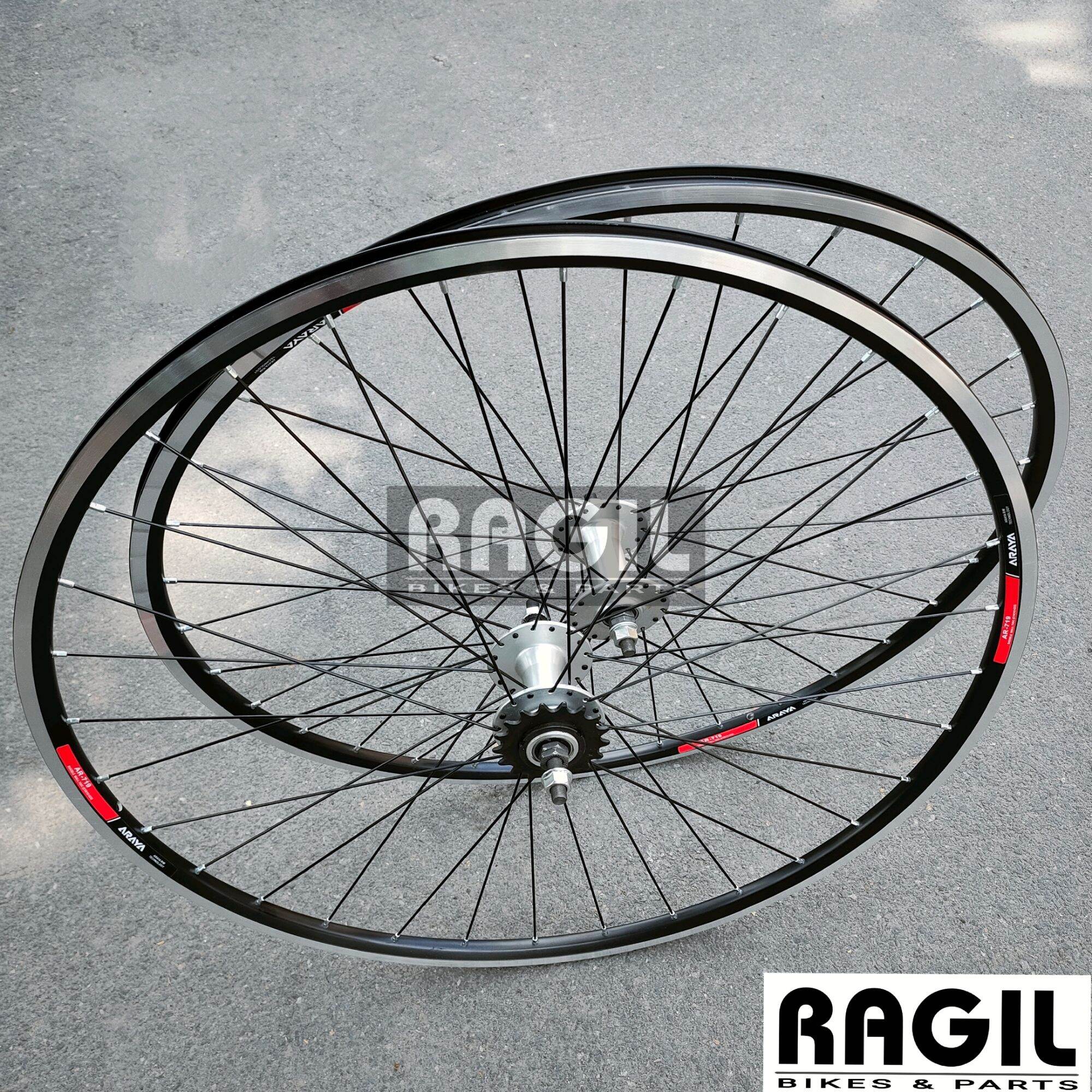 Wheelset Sepeda Araya C Doltrap Fixie Balap Road Bike Federal Velg Rims Rim Ar Hub