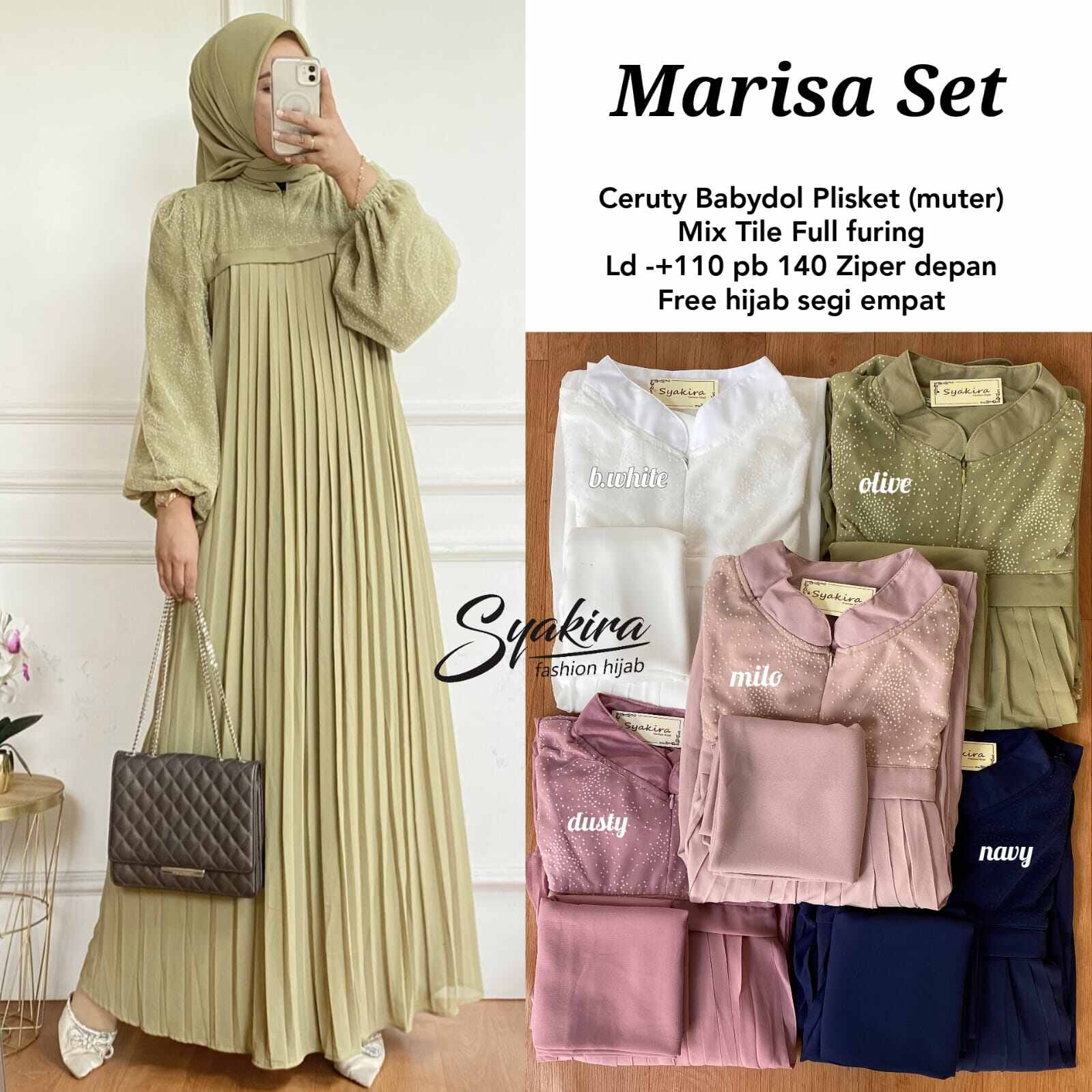 syakira fashion hijab