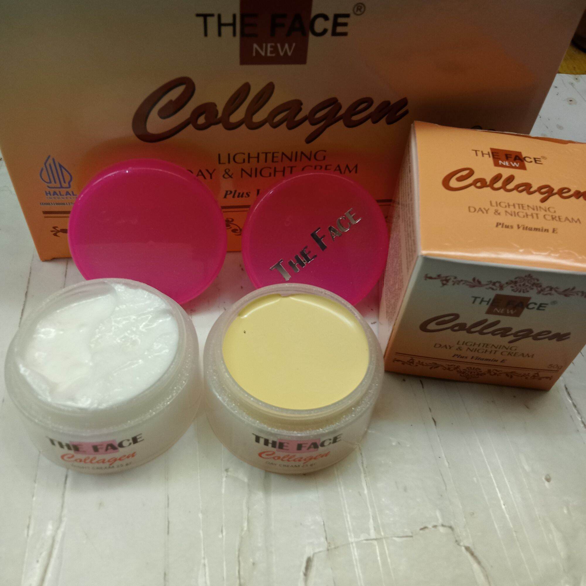 Cream Collagen The Face 2 in 1 Lazada Indonesia