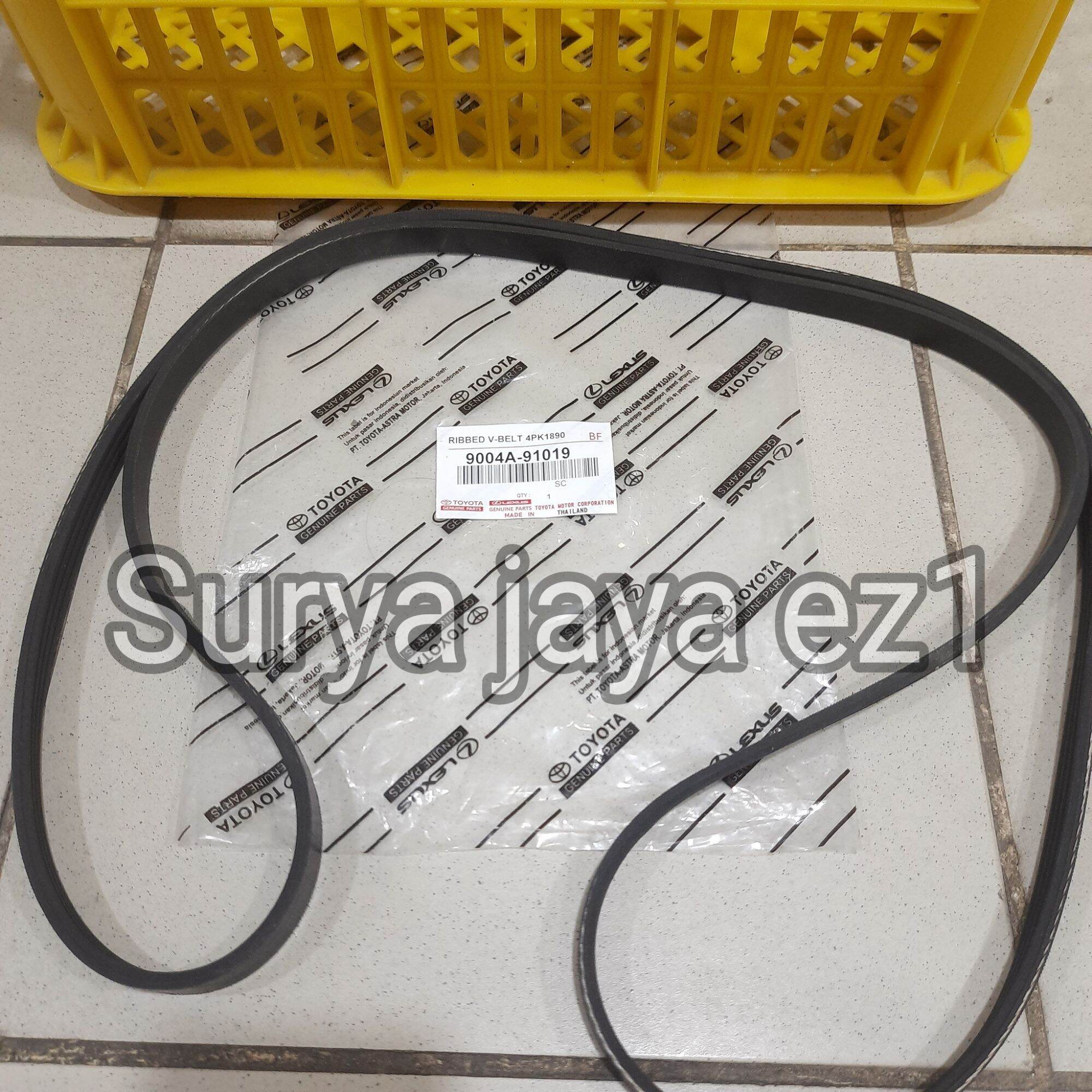 Fan Belt Van Belt Tali Kipas Toyota Avanza Xenia 1.3cc / 1.300cc 4PK1890 Harga  72,500 Ringgit*Penghantaran Percuma